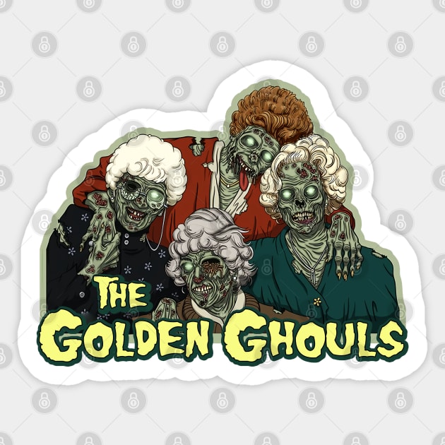 the golden ghouls girls Sticker by THE SUP OMO